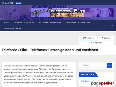 mehr Information : Die Elite der Telefonsex Szene